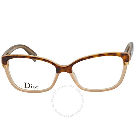 Dior Demo Rectangular Eyeglasses CD3233 XLT 54 